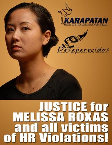 Justice for Melissa and all victims of rights violations in the Philippines