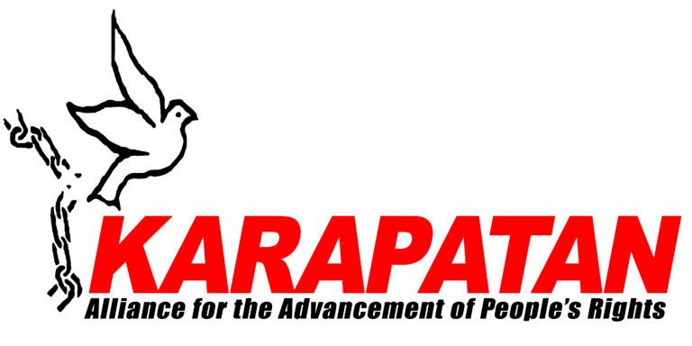 Noynoy Aquino, zero on human rights on two counts—Karapatan