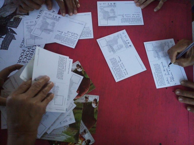 Luisita Farmworkers to Pope Francis: “Fight with us!”