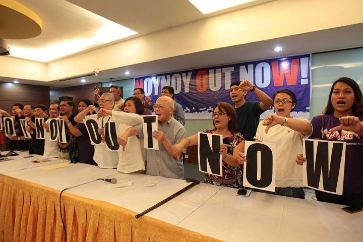 Various sectors form Noynoy Out Now! Movement