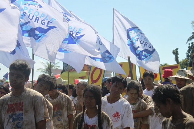Disaster survivors vow to continue the fight for Justice and Rights