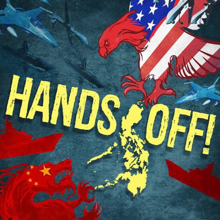 Neither the claws of the Dragon nor the Eagle: We stand for a truly independent Philippines