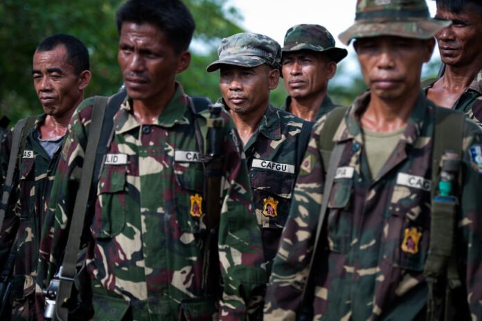 Paramilitary troops of the Armed Forces of the Philippines. Photo from ndbcnews.com.ph