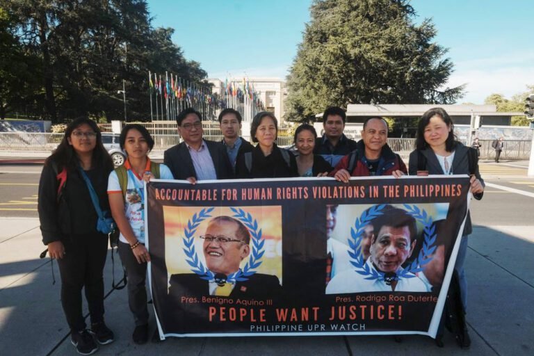 Philippine UPR Watch assails government report at UN: “Misleading and does not reflect realities on the ground”