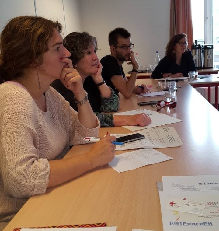 Filipino rights activists meet Belgian parliamentarians after PH UPR session at UN