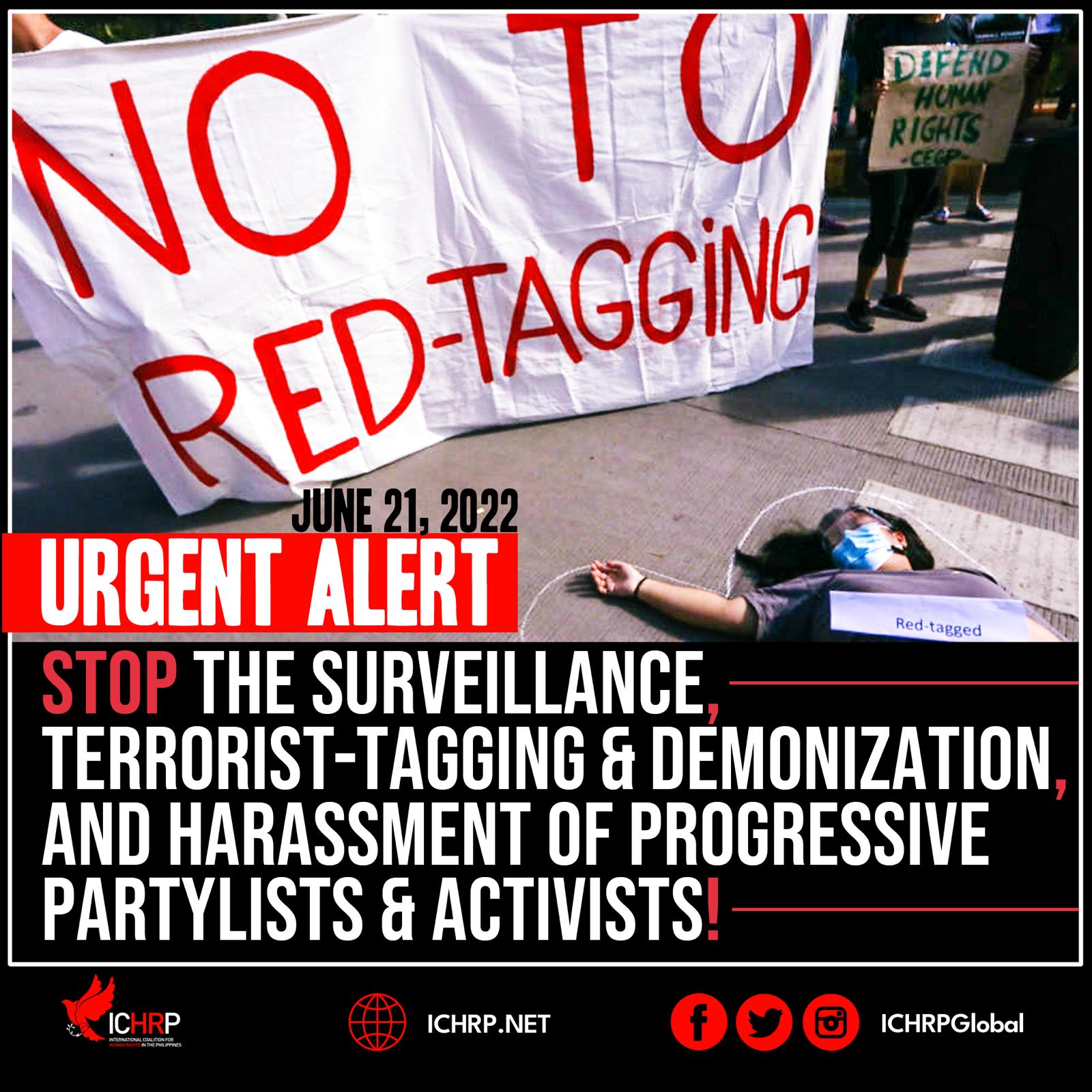 Stop The Surveillance Terrorist Tagging And Demonization And 