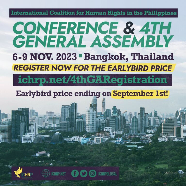 ICHRP Conference and 4th GA Earlybird Price Ending on September 1st