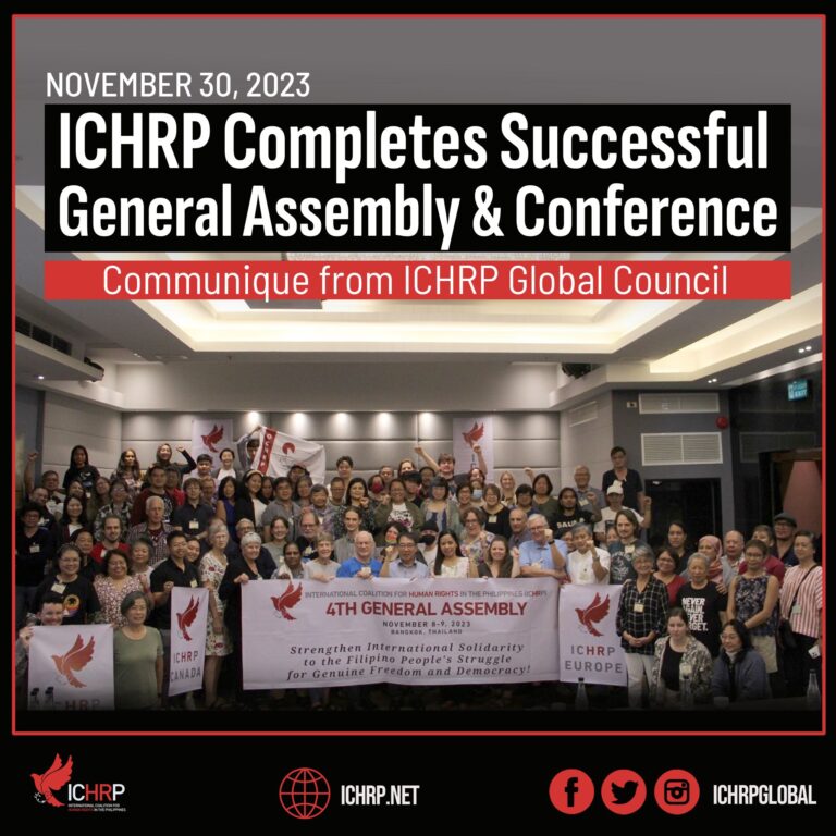 ICHRP Completes Successful General Assembly and Conference