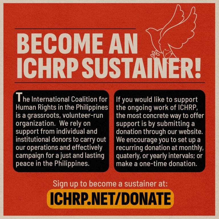 Become an ICHRP Sustainer!