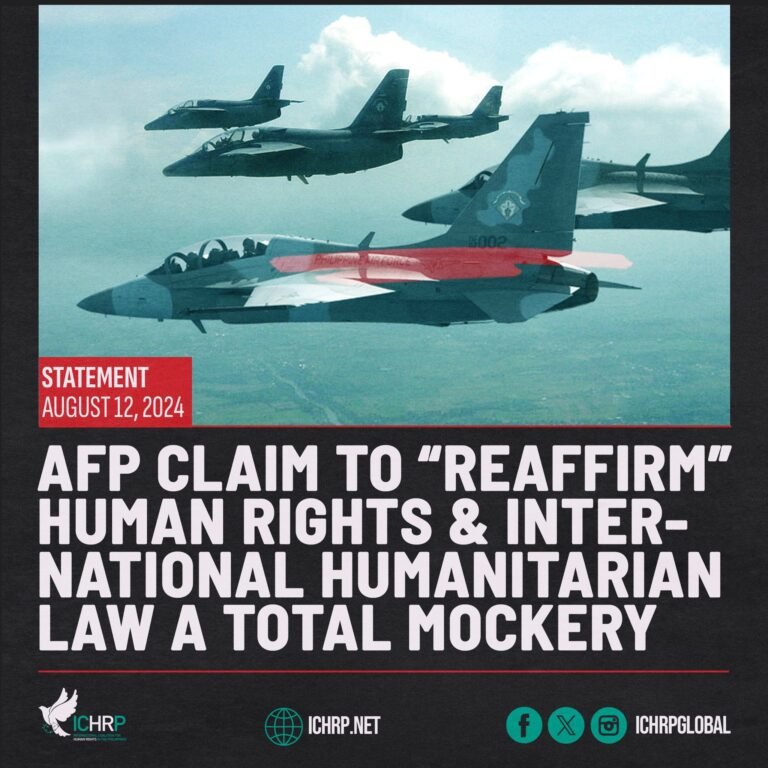 AFP claim to “reaffirm” human rights and international humanitarian law a total mockery AFP claim to “reaffirm” human rights and international humanitarian law a total mockery