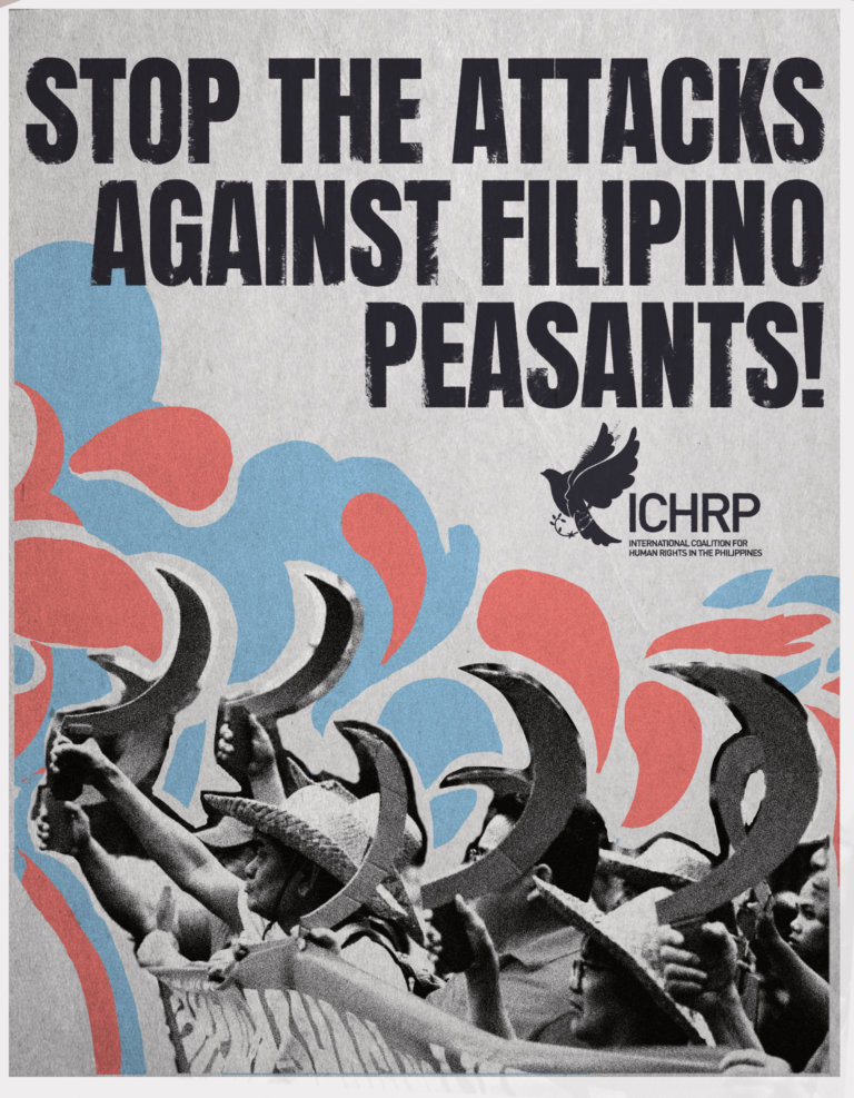 ICHRP calls for month of solidarity with Filipino peasants