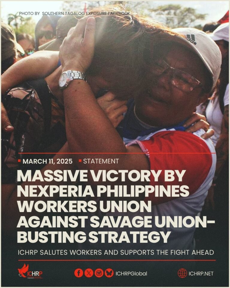 Massive victory by Nexperia Philippines Workers Union against savage union-busting strategy