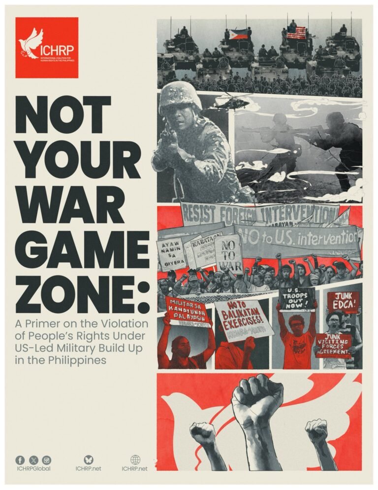 Not Your War Game Zone: A Primer on the Violation of People’s Rights Under US-led Military Build Up in the Philippines