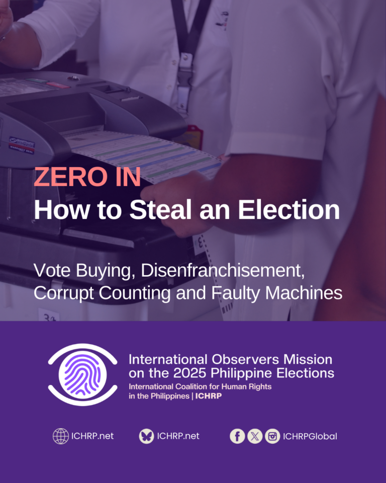 Zero In: Vote Buying, Disenfranchisement, Corrupt Counting and Faulty Machines