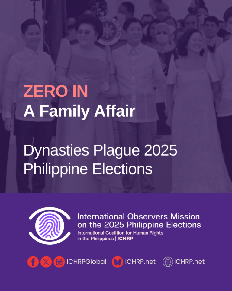 Zero In: Dynasties Plague 2025 Philippine Elections