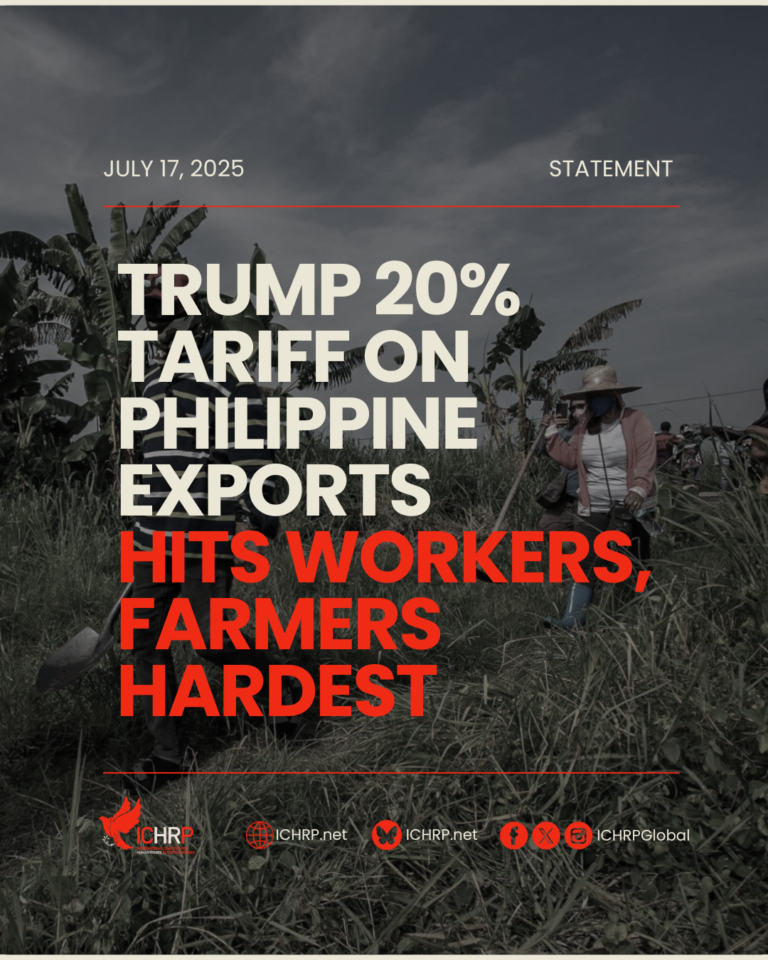 Trump 20% tariff on Philippine exports hits workers, farmers hardest