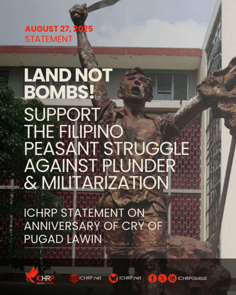 Land Not Bombs! Support the Filipino Peasant Struggle Against Plunder & Militarization