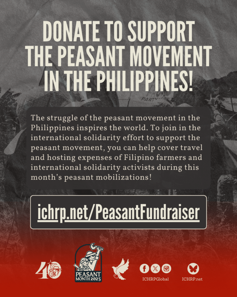 Donate to Support the Peasant Movement in the Philippines!