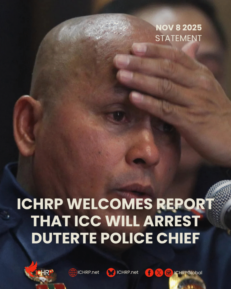 Human Rights body welcomes report that ICC will arrest Duterte’s Police Chief – urges ICC to expedite
