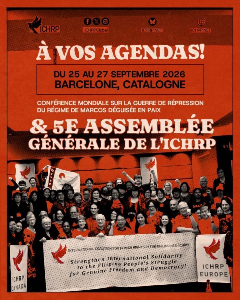 À VOS AGENDAS! Conférence mondiale & 5e Assemblée générale de l’ICHRP