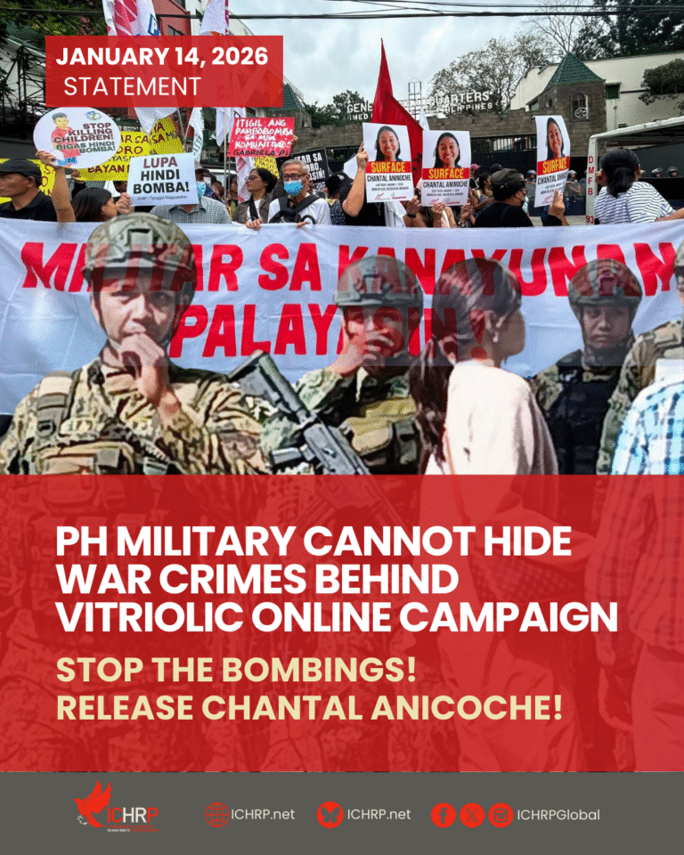 Philippine Military Cannot Hide War Crimes Behind Vitriolic Campaign Online