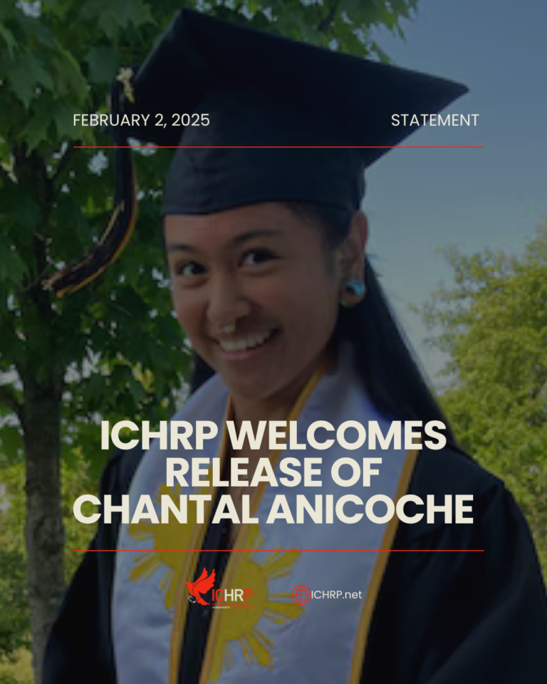 Rights Group Welcomes Release of Chantal Anicoche
