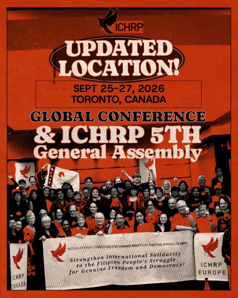LOCATION UPDATE: Global Conference & ICHRP 5th General Assembly