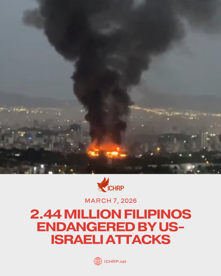 US-Israeli attack on Iran endangers 2.44 million Filipino OFWs in the West Asia