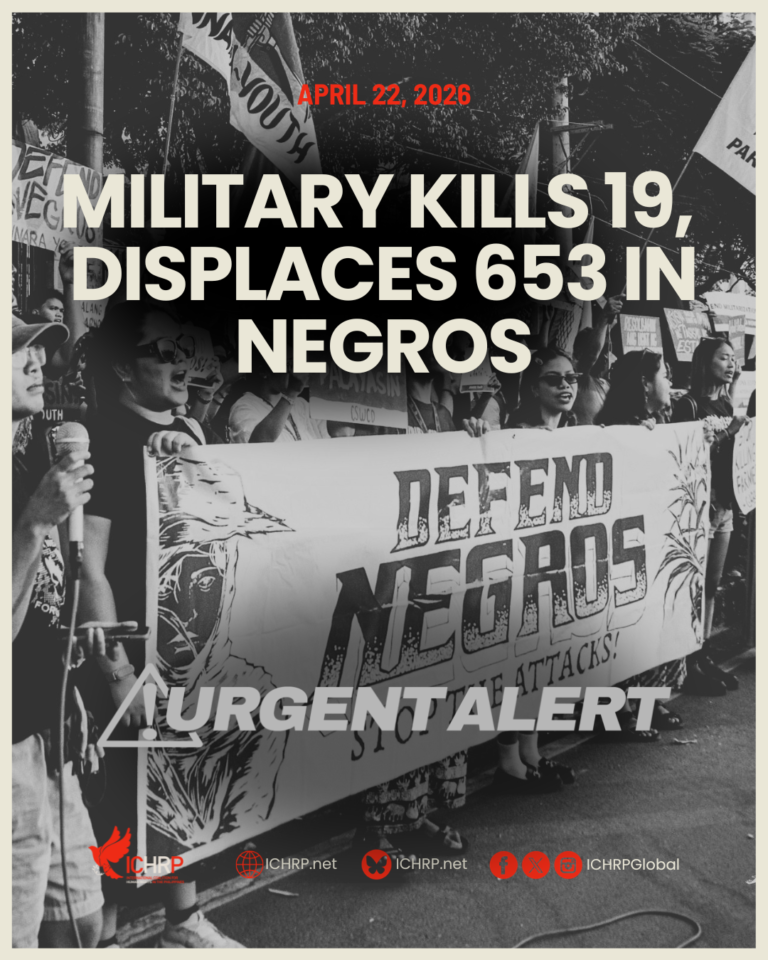 Military Operations in Negros Constitute Grave International Humanitarian Law Violations