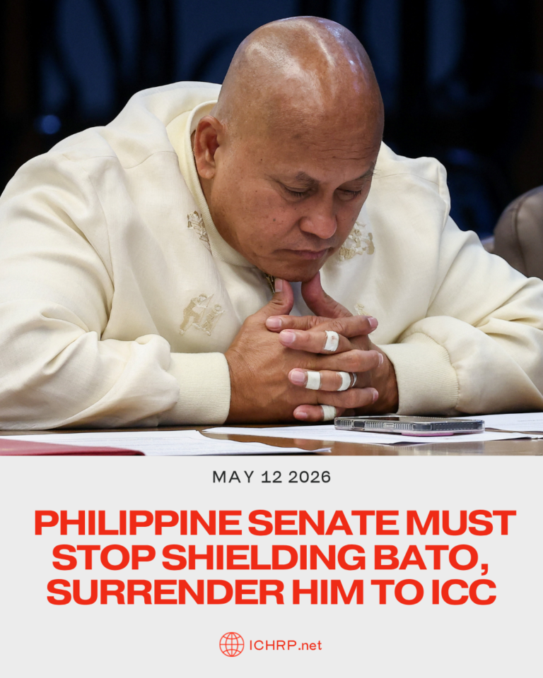 Philippine Senate Must Stop Shielding Bato, Surrender Him To ICC
