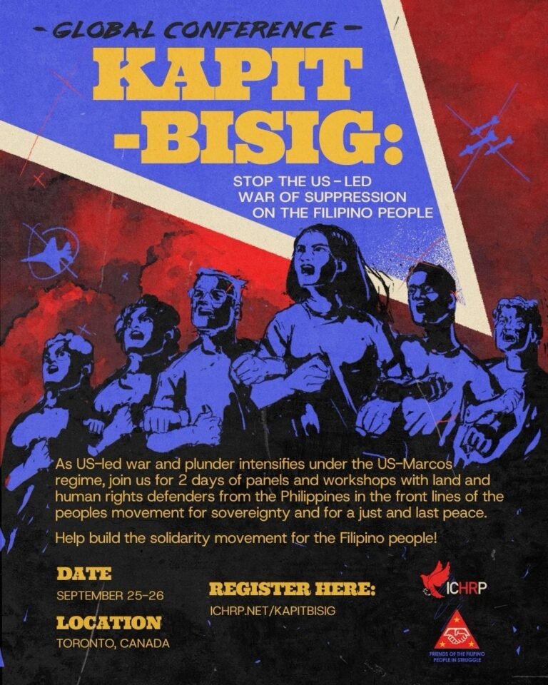 Registration now open for the Kapit Bisig global conference and ICHRP 5th General Assembly!