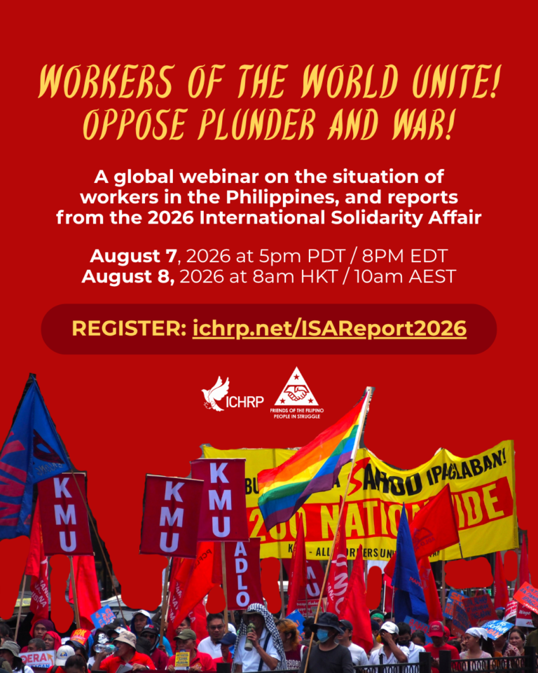 Register Now – Workers of the World Unite! Oppose Plunder and War!
