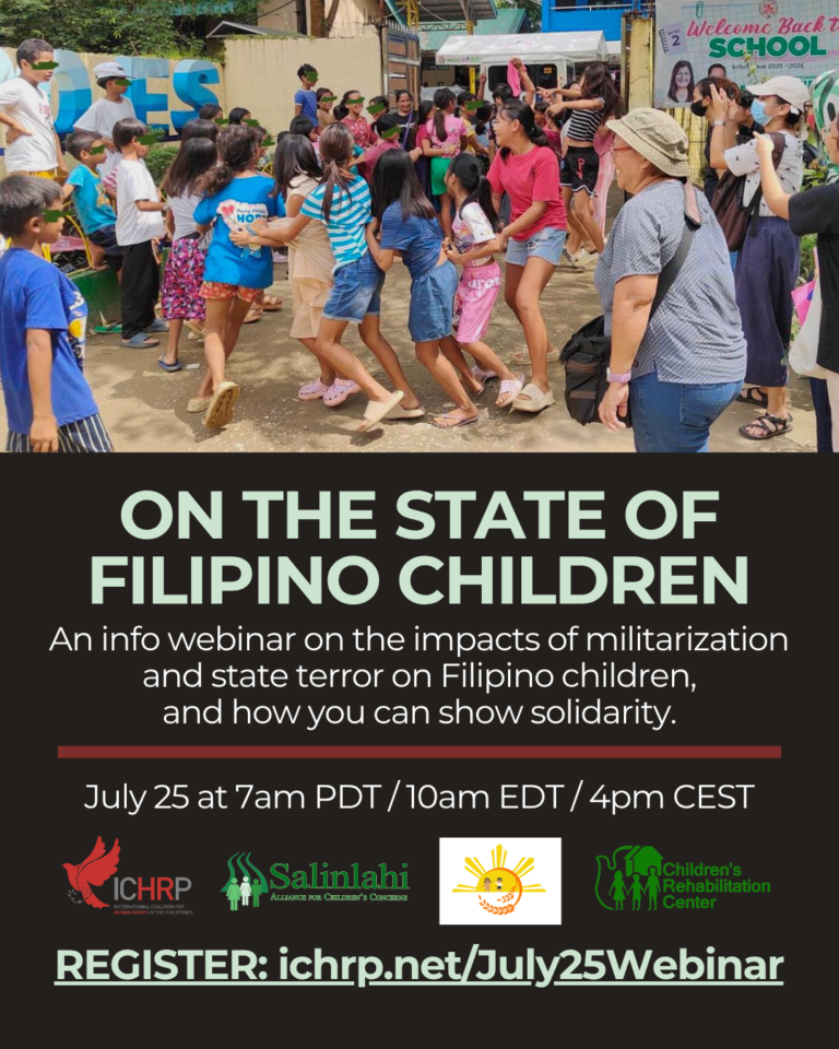 Register now: On the State of Filipino Children info webinar