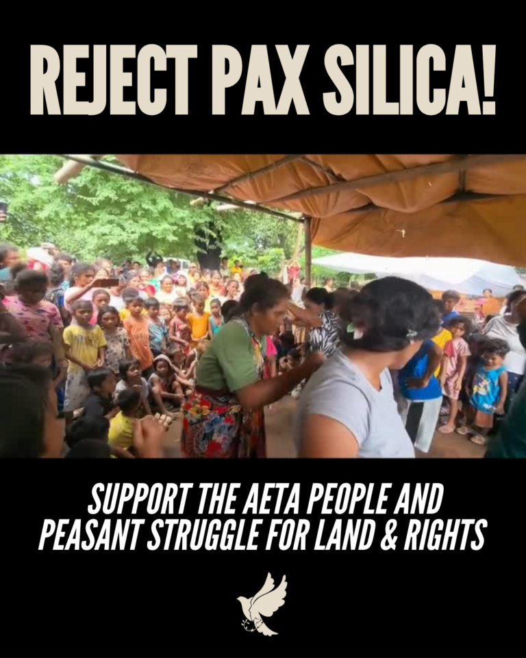 Reject Pax Silica! Support the Aeta People & Peasant Struggle for Land & Rights!
